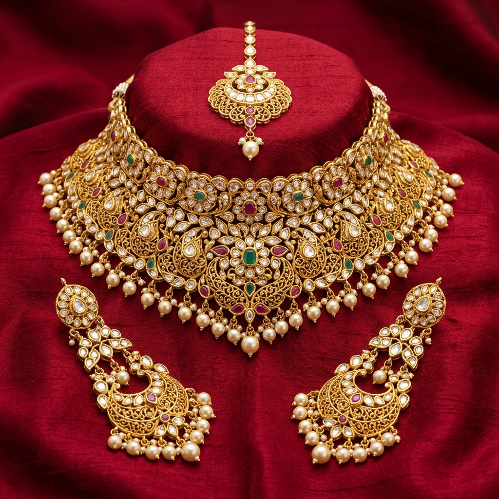 Bridal Gold Jewellery Set